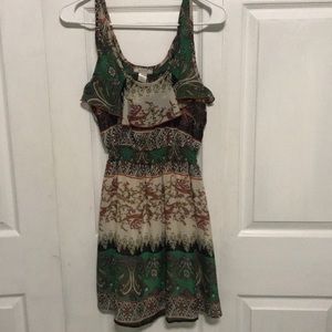 Mini Poetry patterned dress